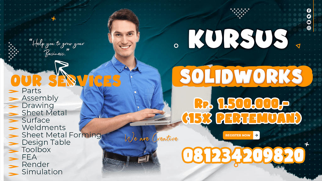 KURSUS SOLIDWORKS SURABAYA